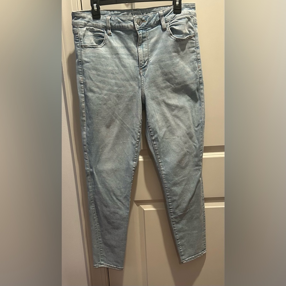 AMERICAN EAGLE Next Level High-Waisted Jegging Moonstone 16 - Picture 4 of 10